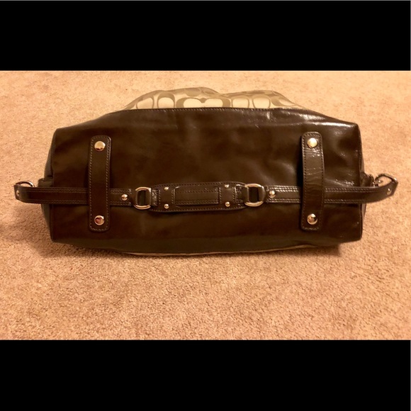 EUC Coach Ashley Signature Sateen Satchel Bag - Picture 6 of 8